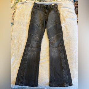 Free People Vector Moto Flare Jeans